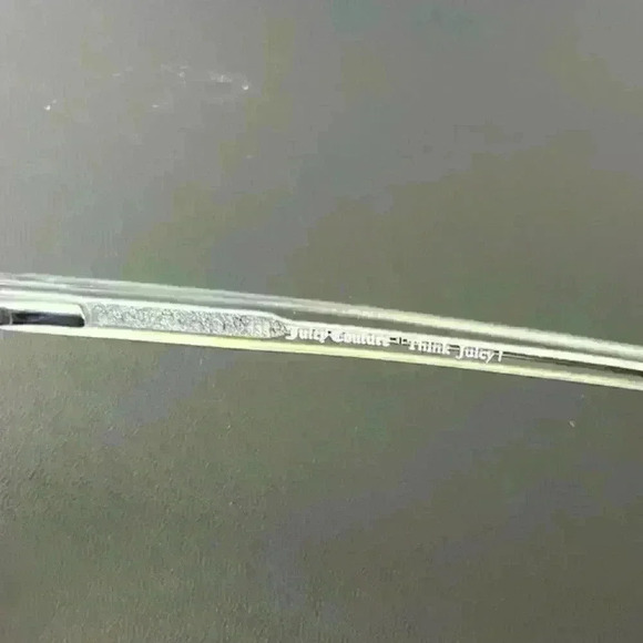 Juicy Couture Eyeglass Frames JU152 OE D2 135 Tortoise Clear Silver Turquoise - Picture 5 of 6